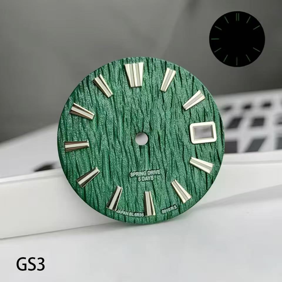 28.5mm Green Luminous Calendar - Reel Case ulasan dan harga