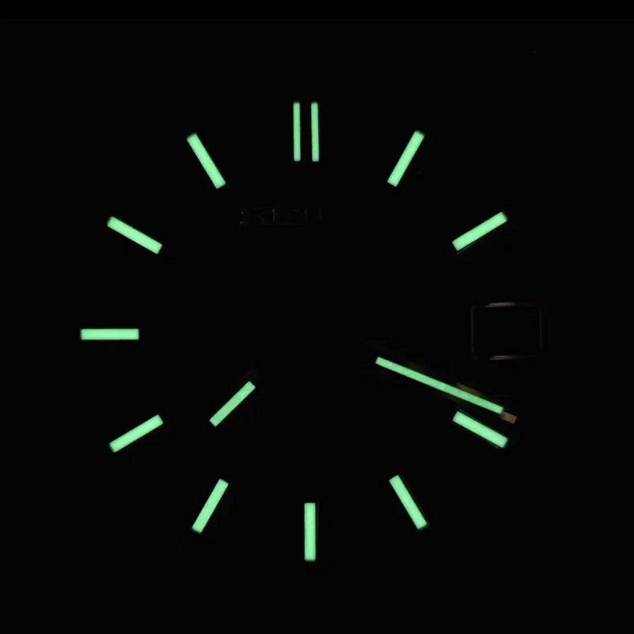NH35 S Logo Date Green 28.5mm  - Reel Case ulasan dan harga