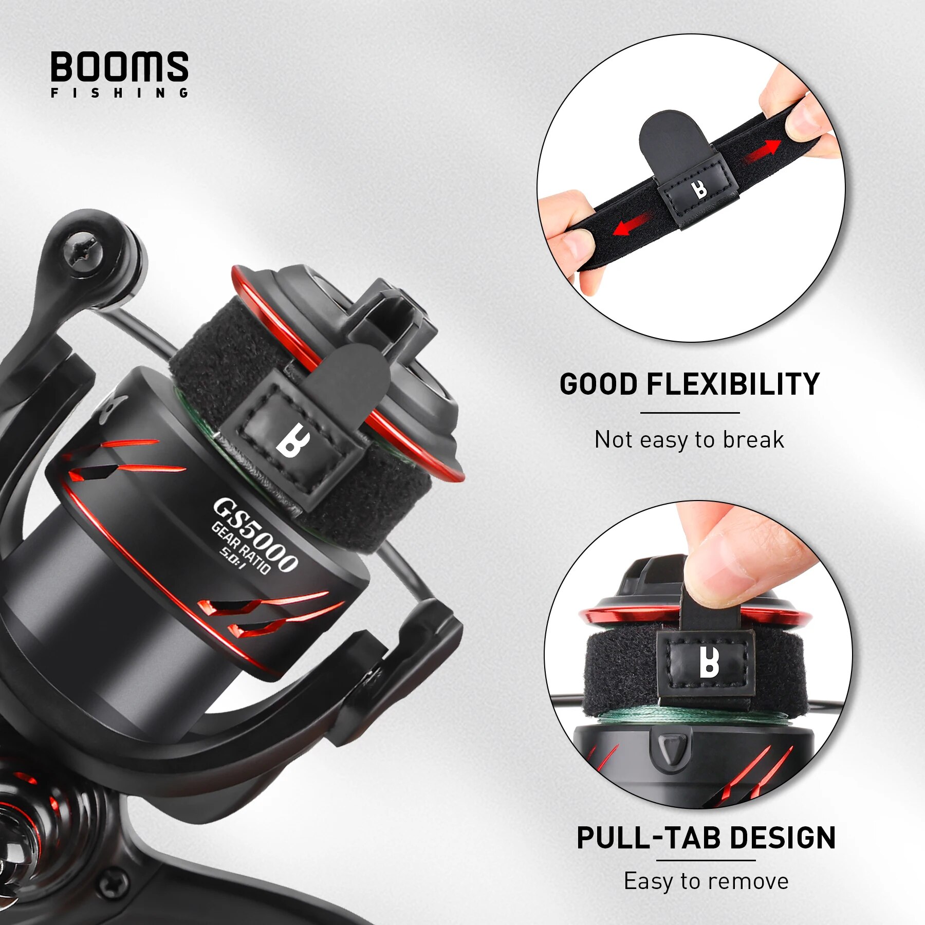 Booms Fishing SB1 4Pcs Spinnin - Fly Reel ulasan dan harga